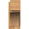 Ekena Millwork Thorton Block Rough Sawn Outlooker, Western Red Cedar, 8"W x 18"D x 18"H OUT08X18X18THR05RWR - alternate 4